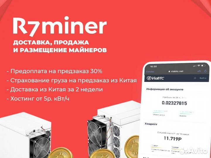 Асик Antminer L7 9500mh