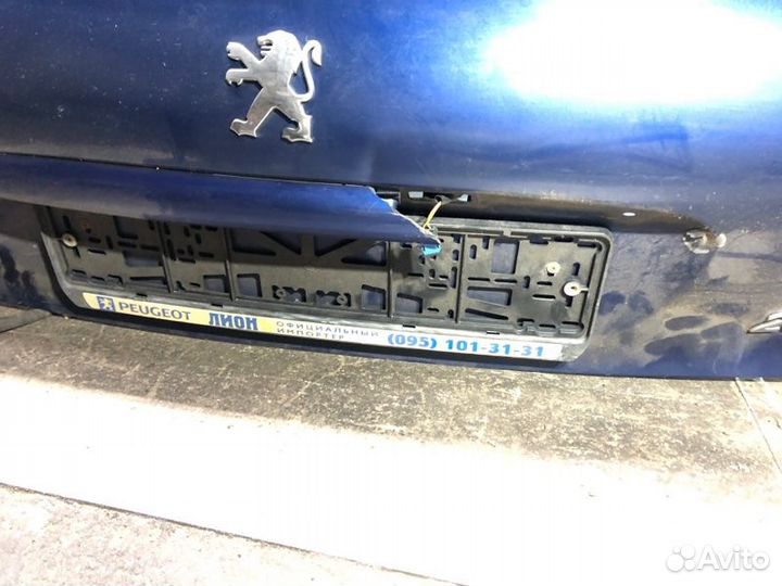 Крышка багажника Peugeot 206 HB