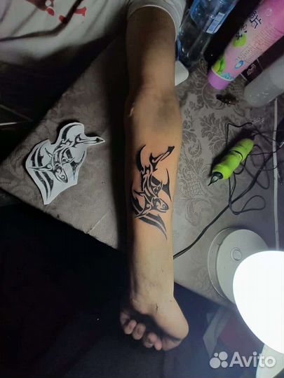 Татуировки в студии и выезд на дом