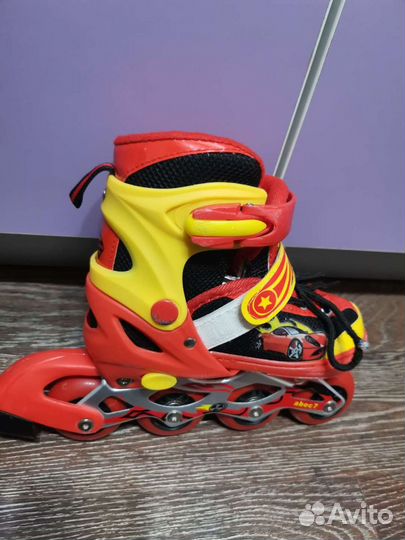 Роликовые коньки детские раздвижные р. 30-33