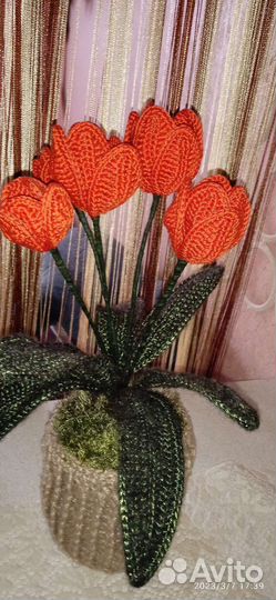 Тюльпаны для интерьера