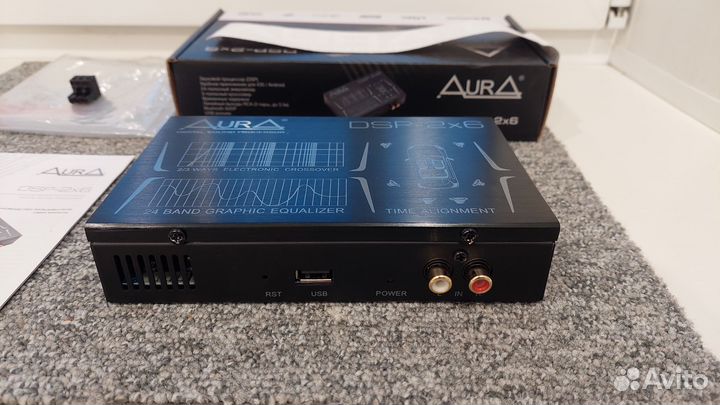 Аудиопроцессор Aura dsp 2 x 6