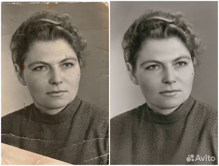 Восстановление старых фотографий вручную