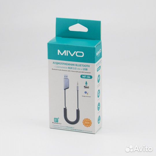 Bluetooth-aux адаптер Mivo MF-04