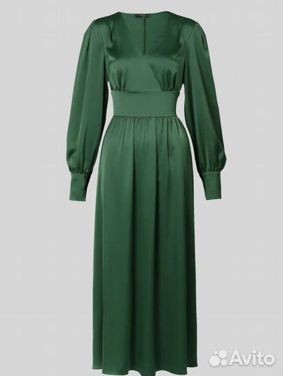Платье женское вечернее зеленое