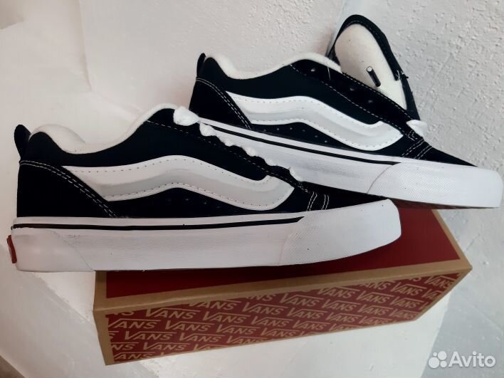 Кроссовки кеды Vans Knu-Skool VR3 кожаные 41р