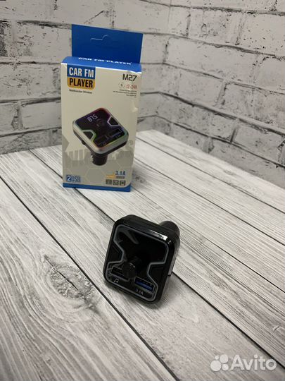 Fm модулятор с bluetooth новые