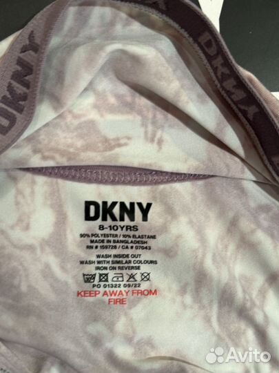 Dkny комплект топ+трусики новый