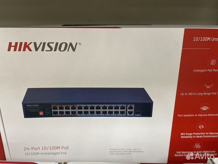 Poe коммутатор Hikvision