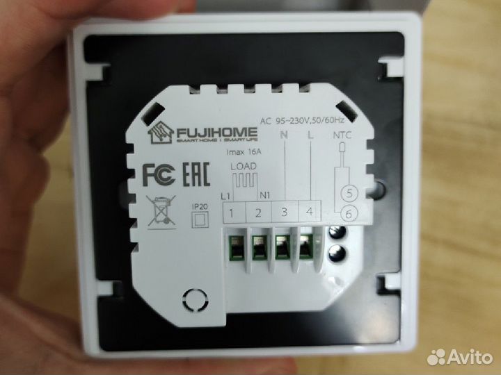 Терморегулятор для теплого пола fujihome FH-600W