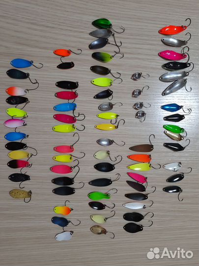 Блесны форелевые