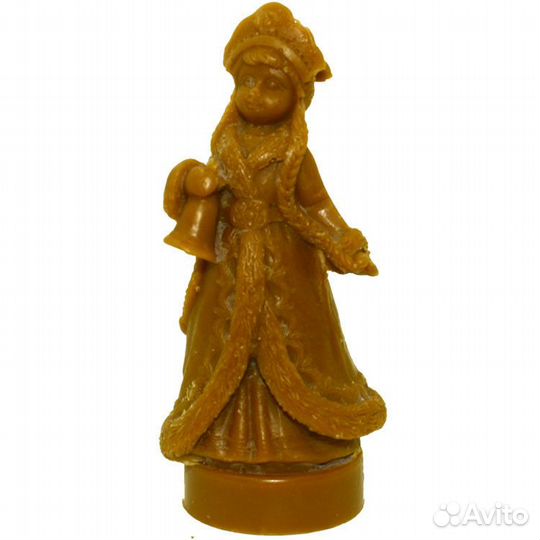 Силиконовая форма для свечей Снегурочка 3 (0743)