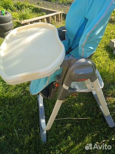 Стульчик для кормления chicco polly