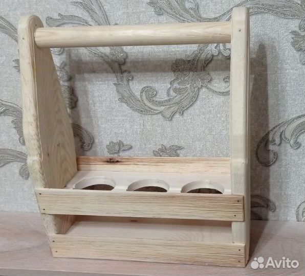 Ящик для 3х бутылок пива