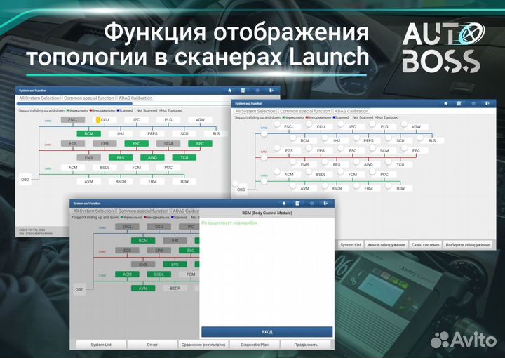 Launch/лаунч x431 thinkdiag 2