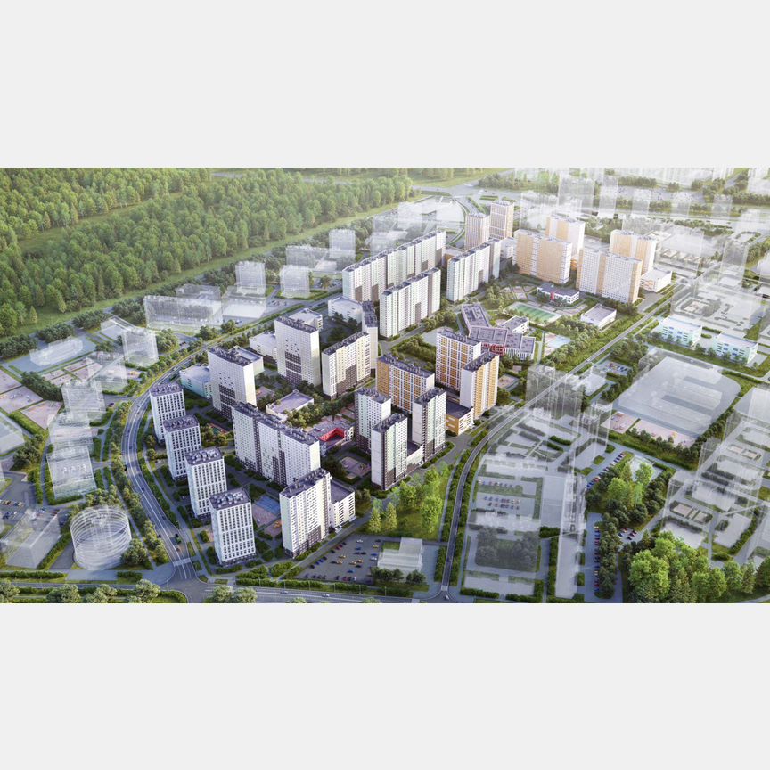 Квартира-студия, 21,9 м², 12/20 эт.