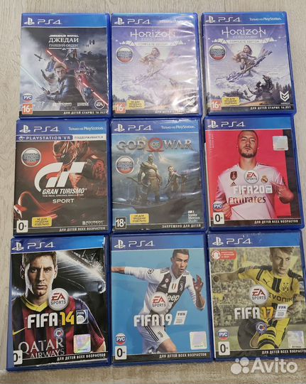 Диски для Sony PS4