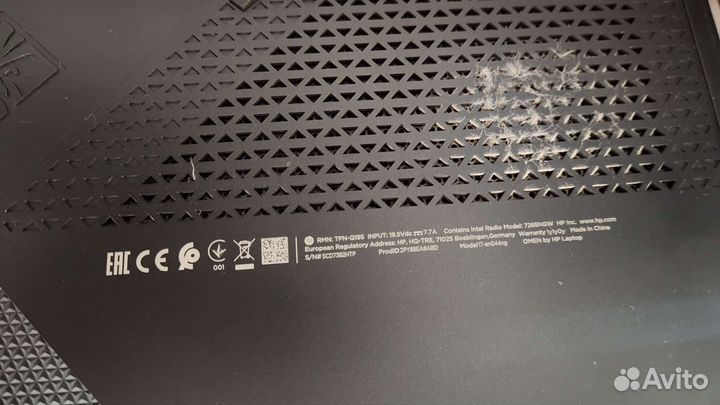 Hp omen 17-an044ng