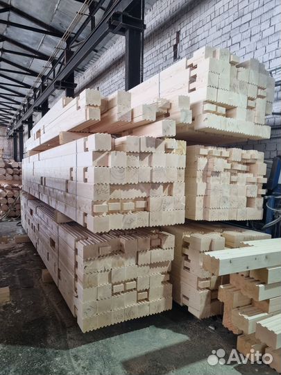 Профилированный брус камерной сушки