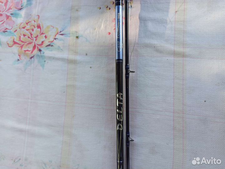 Спининг с катушкой для тролинга