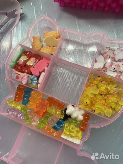 Hello kitty фигурки на ногти