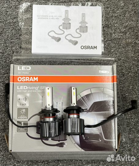 Светодиодные лампы H7 osram LED