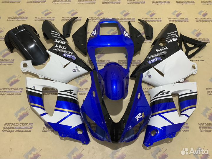 Yamaha YZF R1 1998-1999 мотопластик, обвес мотоцик