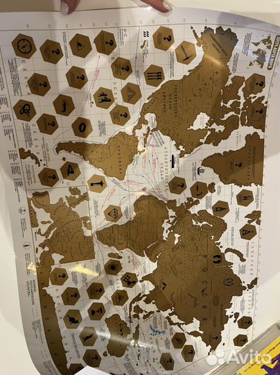 Скретч карта мира