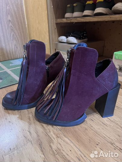 Ботильоны натуральная кожа