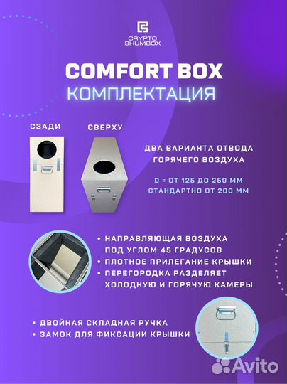 Шумоизоляционный Шумбокс для асика asic Шумобокс