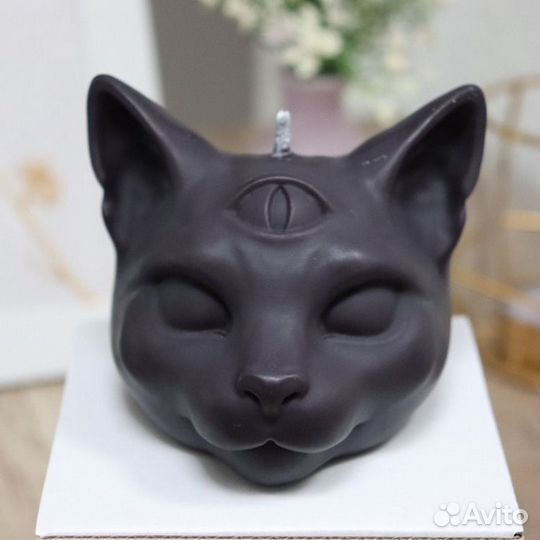 Молд «Кот» для свечей