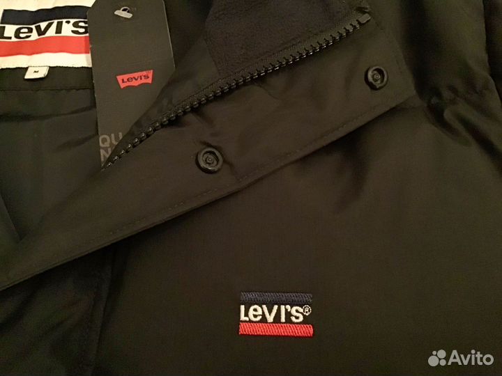 Пуховик мужской levis новый