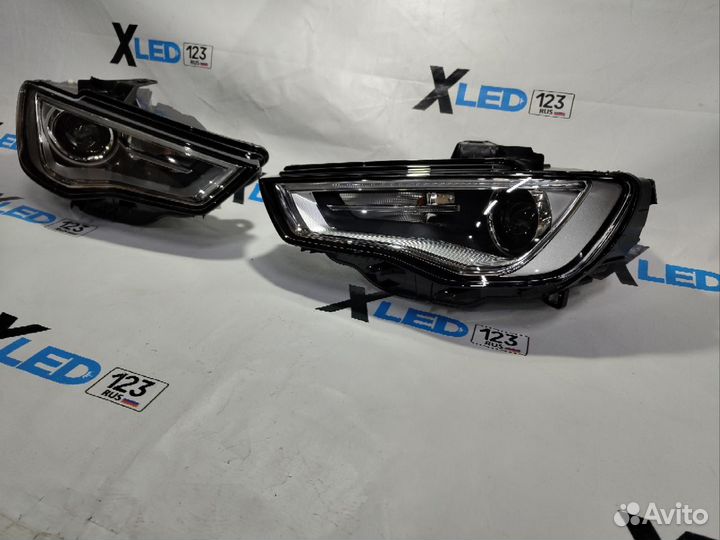 Фара правая левая A3 8V 2013-2017 ксенон дорест