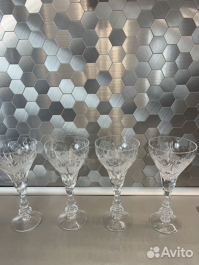Фужеры хрустальные СССР