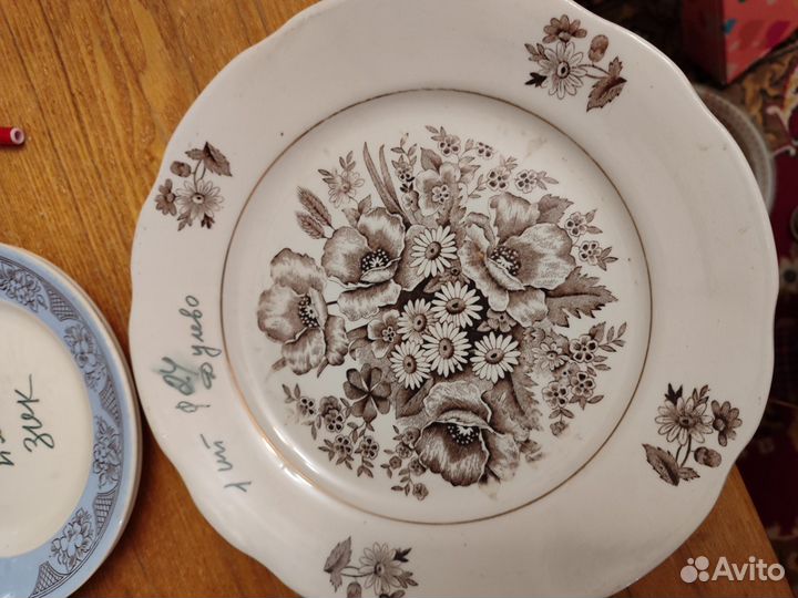 Тарелки зик конаково СССР