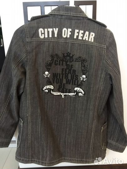 Пиджак джинсовый р 152-158