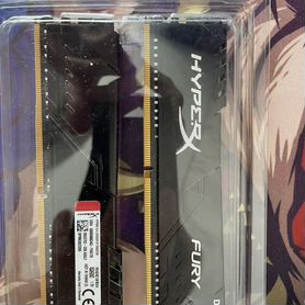 Оперативная память ddr4 hyperX fury 8gb