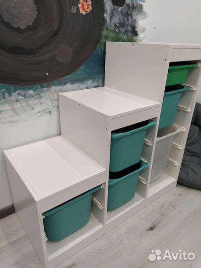 Стеллаж для игрушек Икея Труфаст