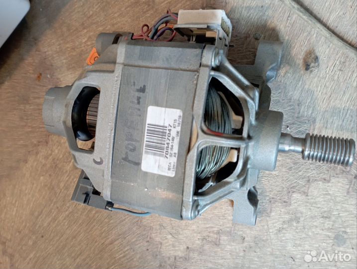 Двигататель стиральной машины горение, haier