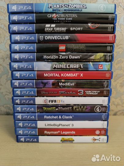 Диски на ps4