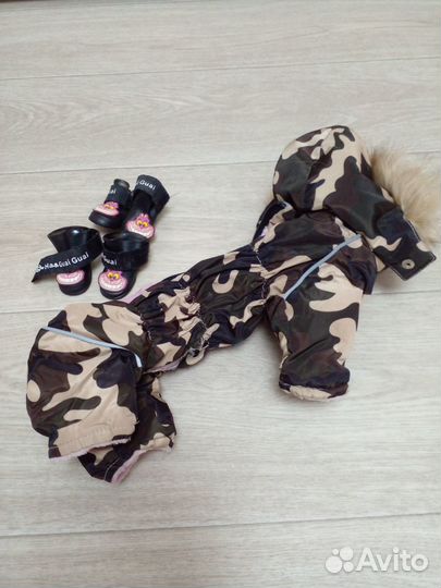 Одежда для маленьких собак:комбинезон,куртка,обувь