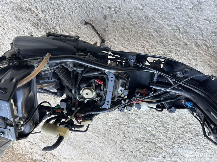 Мопед yamaha vino 4T total black