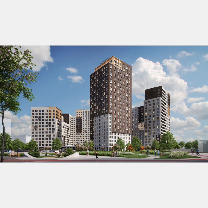 1-к. квартира, 34,4 м², 23/23 эт.