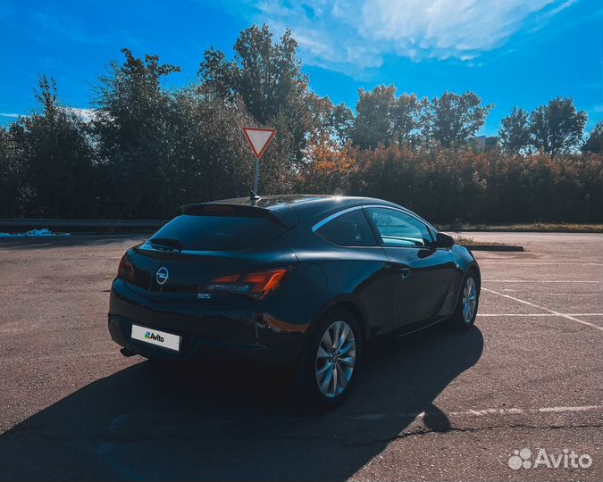Opel Astra GTC 1.4 AT, 2012, 130 000 км