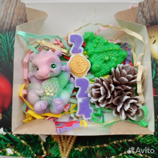 Мыло Новый год змея подарок 2025