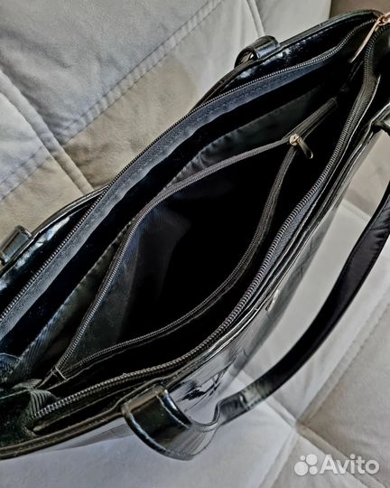 Сумка женская натуральная кожа лаковая хор.сост