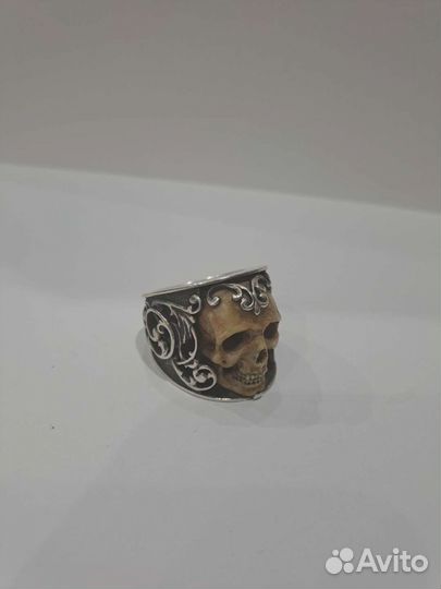 Мужской перстень серебро