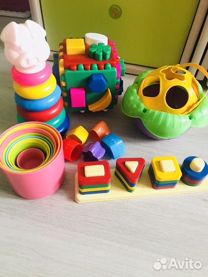 Ирушки развивающие для малышей, сортер