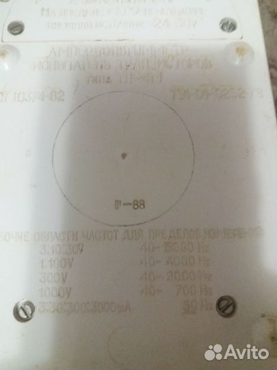 Тестер СССР тл-4м