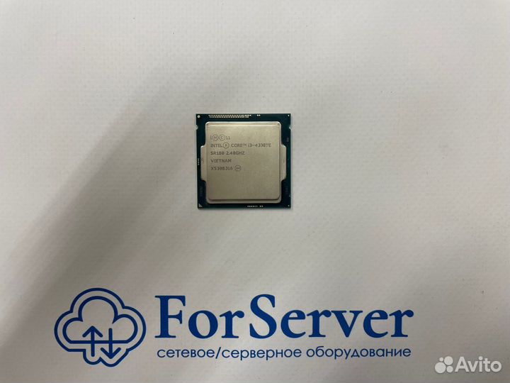 Процессор Intel Core i3-4330TE 2400Mhz SR180